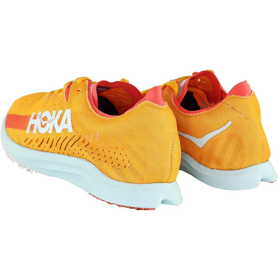 Hoka Cielo X LD Track Spike Mens Orange Trainers