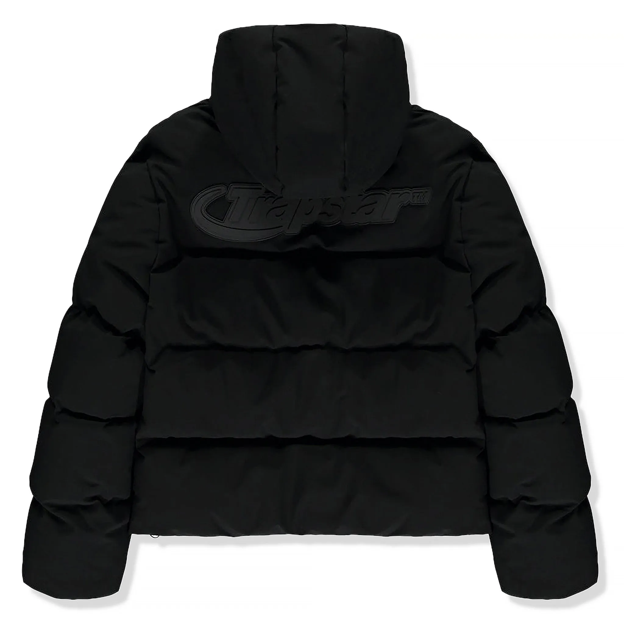 Trapstar Hyperdrive Technical Hooded Puffer Jacket Black