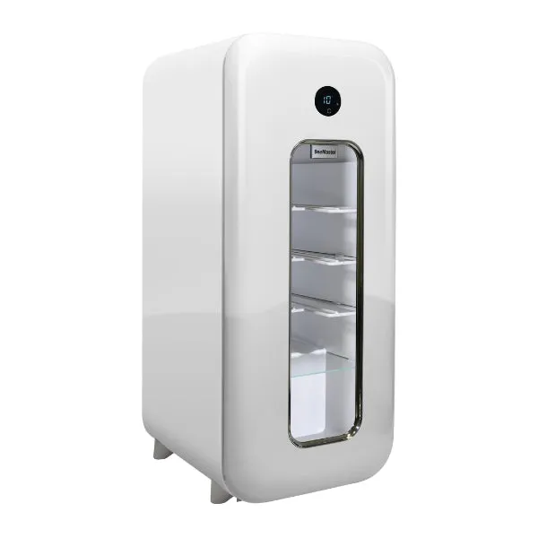 SnoMaster - 14 Bottle Single Zone Retro Wine Cooler - Cream