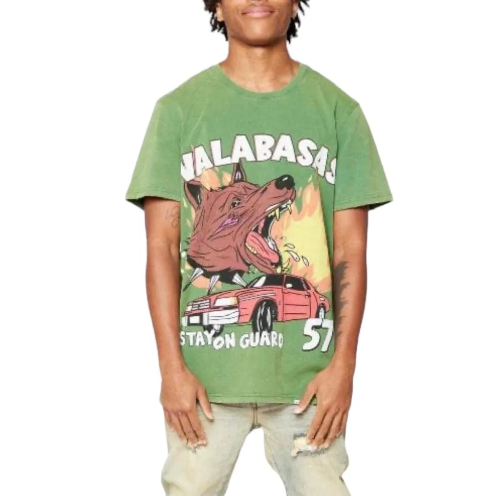 Valabasas "On Guard" Tee (Vintage Grass Green) VLBS9025