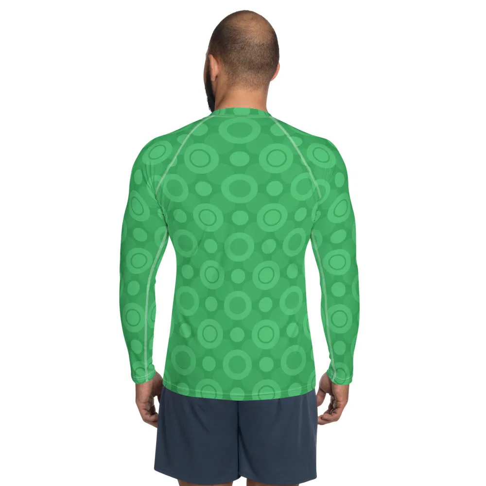 Go Green Men's Rash Guard