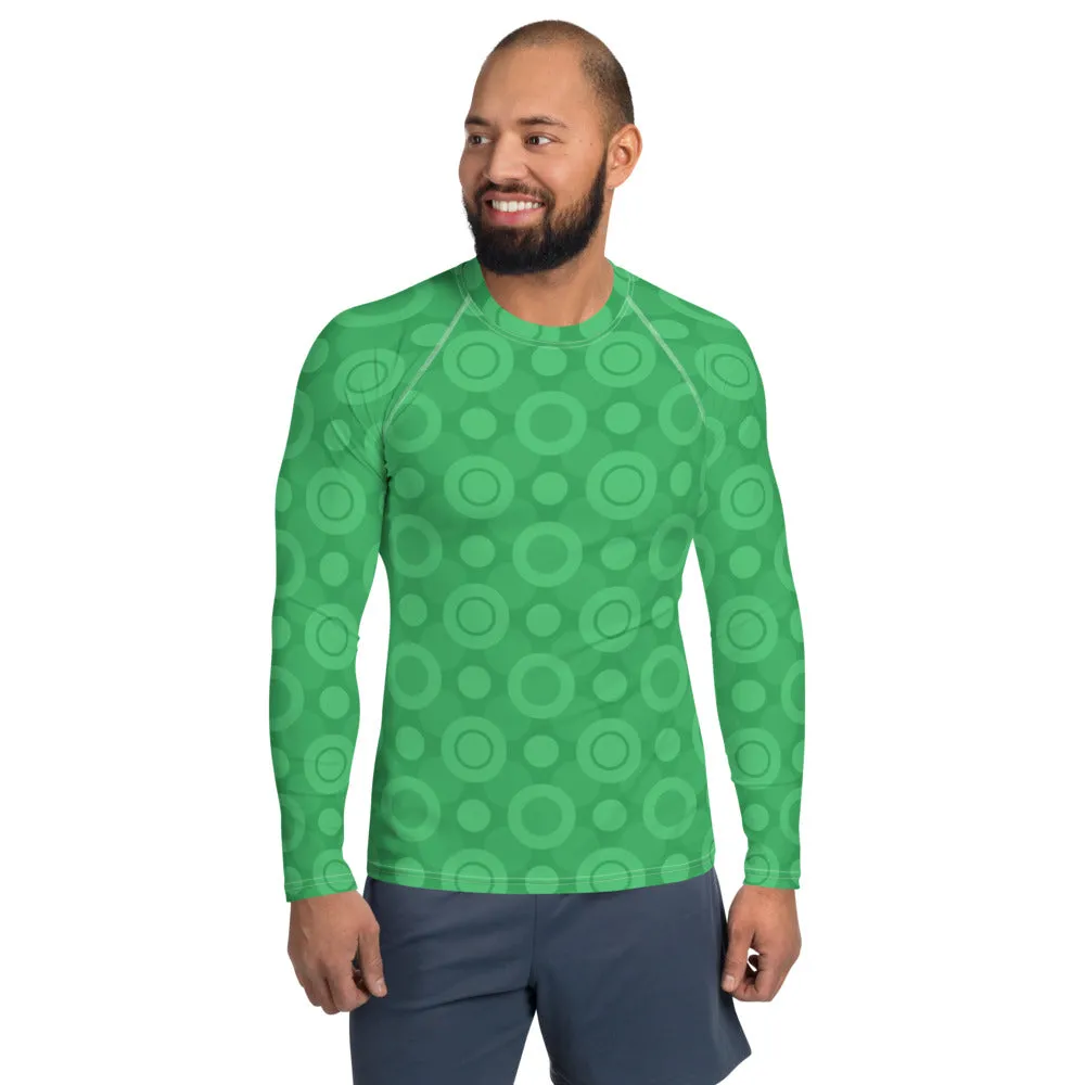 Go Green Men's Rash Guard