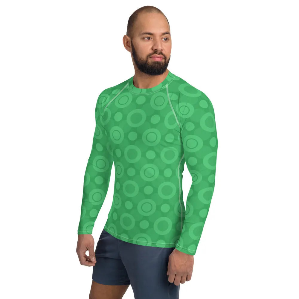 Go Green Men's Rash Guard