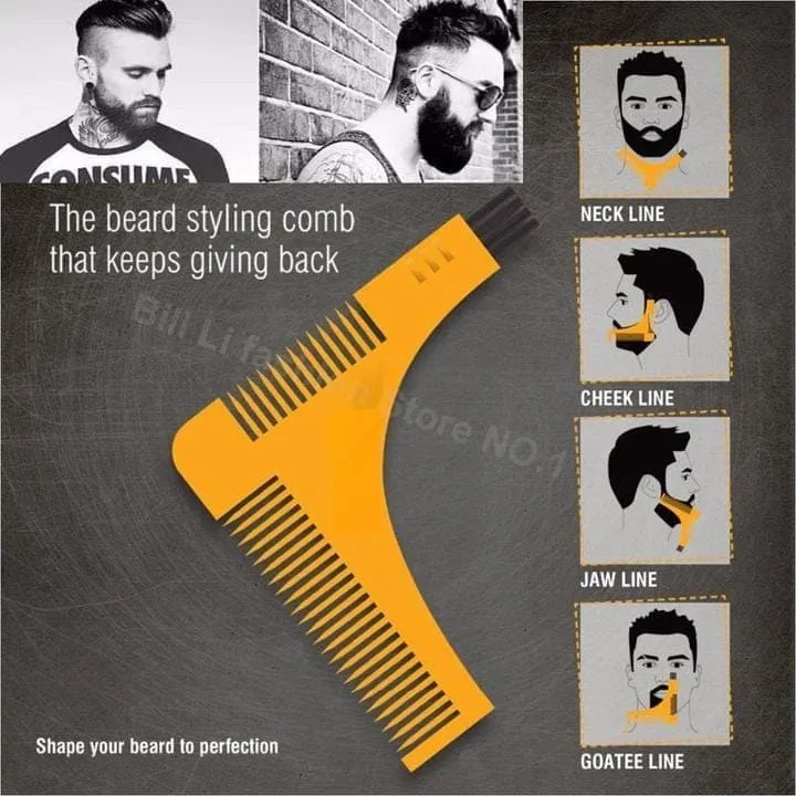 Beard Shaper - Beard Shaping Styling Comb