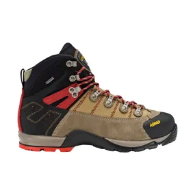 Asolo Men's Fugitive GTX Hiking Boot - Wool/Black/Red