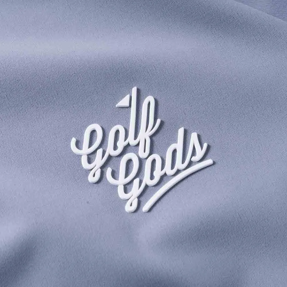 Clubhouse Script Hoodie in Pale Blue