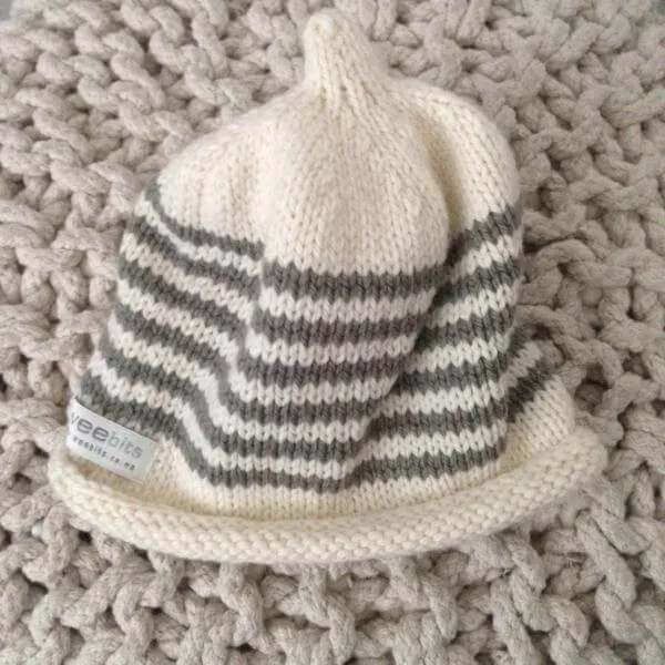 Striped Baby Beanies