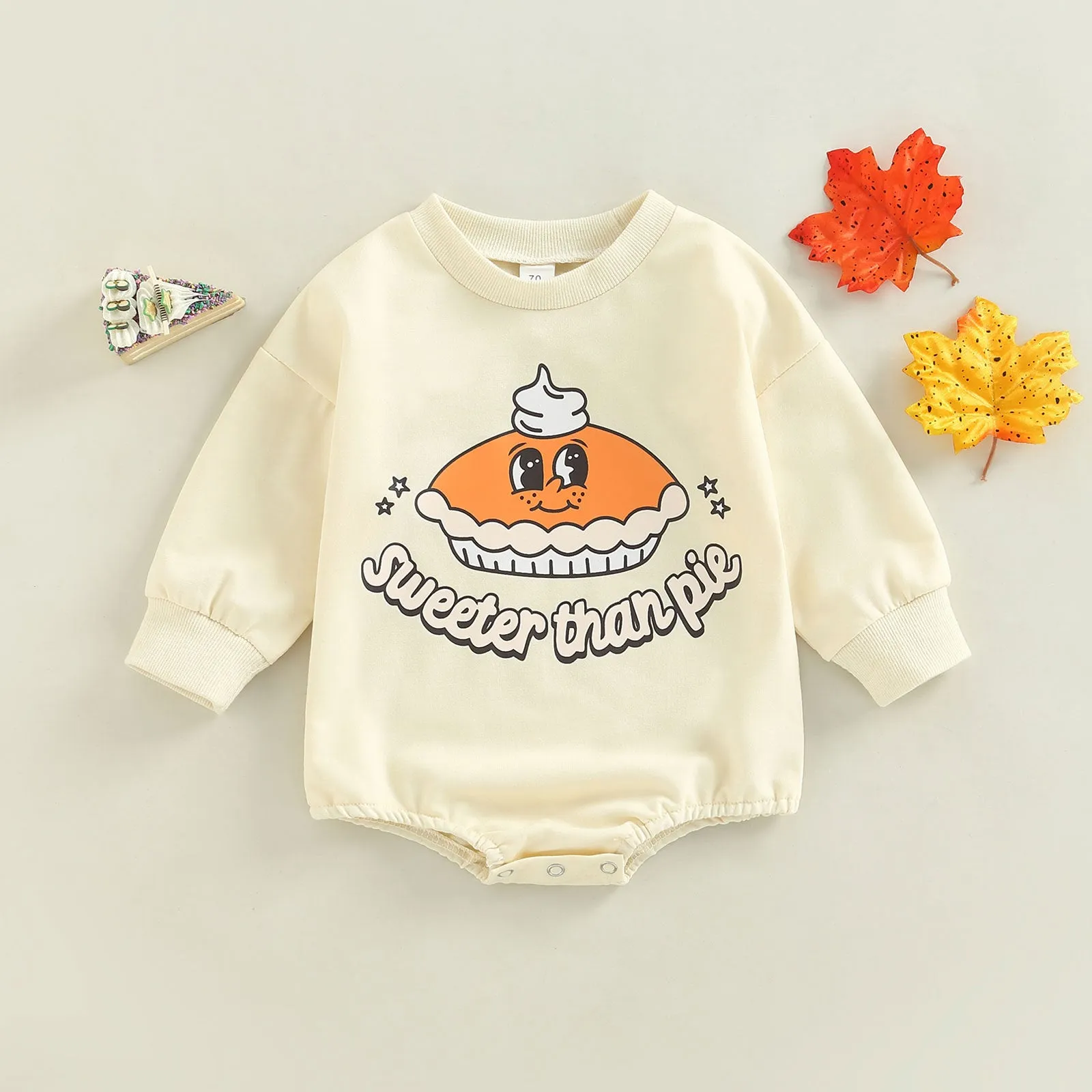 Baby Boys Girl Solid Cartoon Letter Printed Jumpsuit