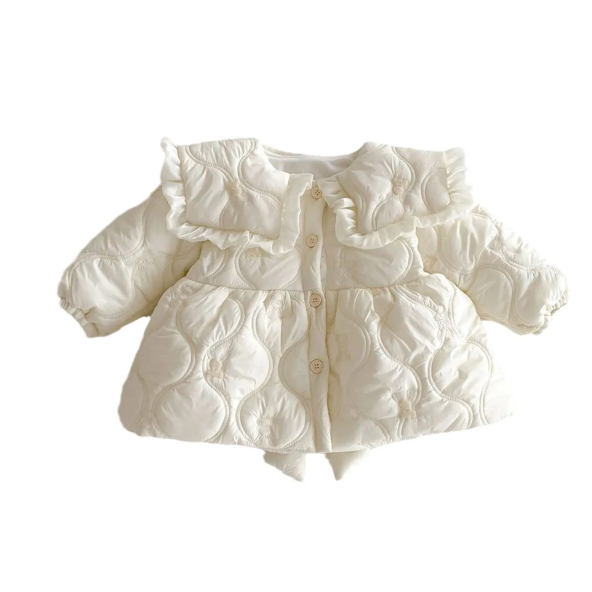 Baby Kid Girls Solid Color Jackets Outwears Wholesale 231019124