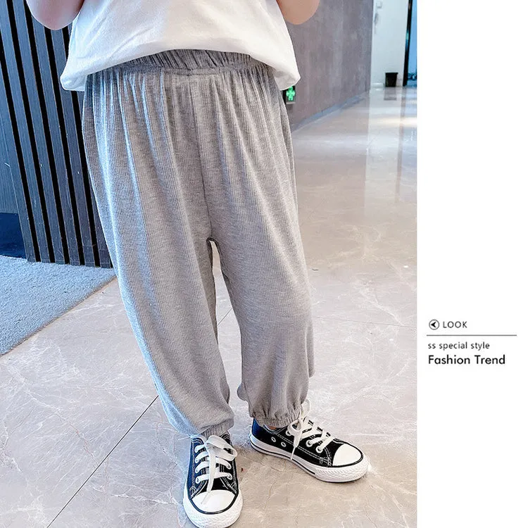 Baby Kid Unisex Cartoon Print Pants