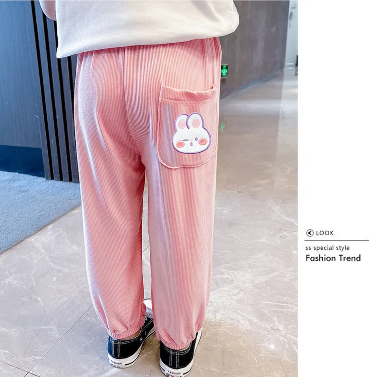 Baby Kid Unisex Cartoon Print Pants