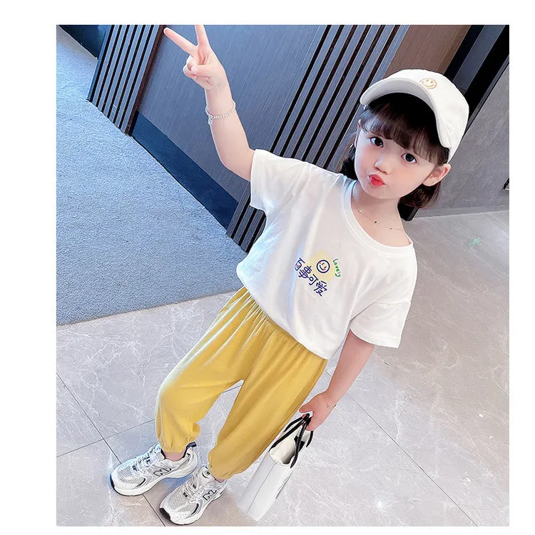 Baby Kid Unisex Cartoon Print Pants