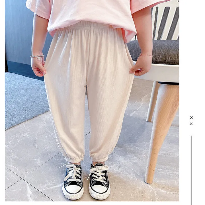 Baby Kid Unisex Cartoon Print Pants