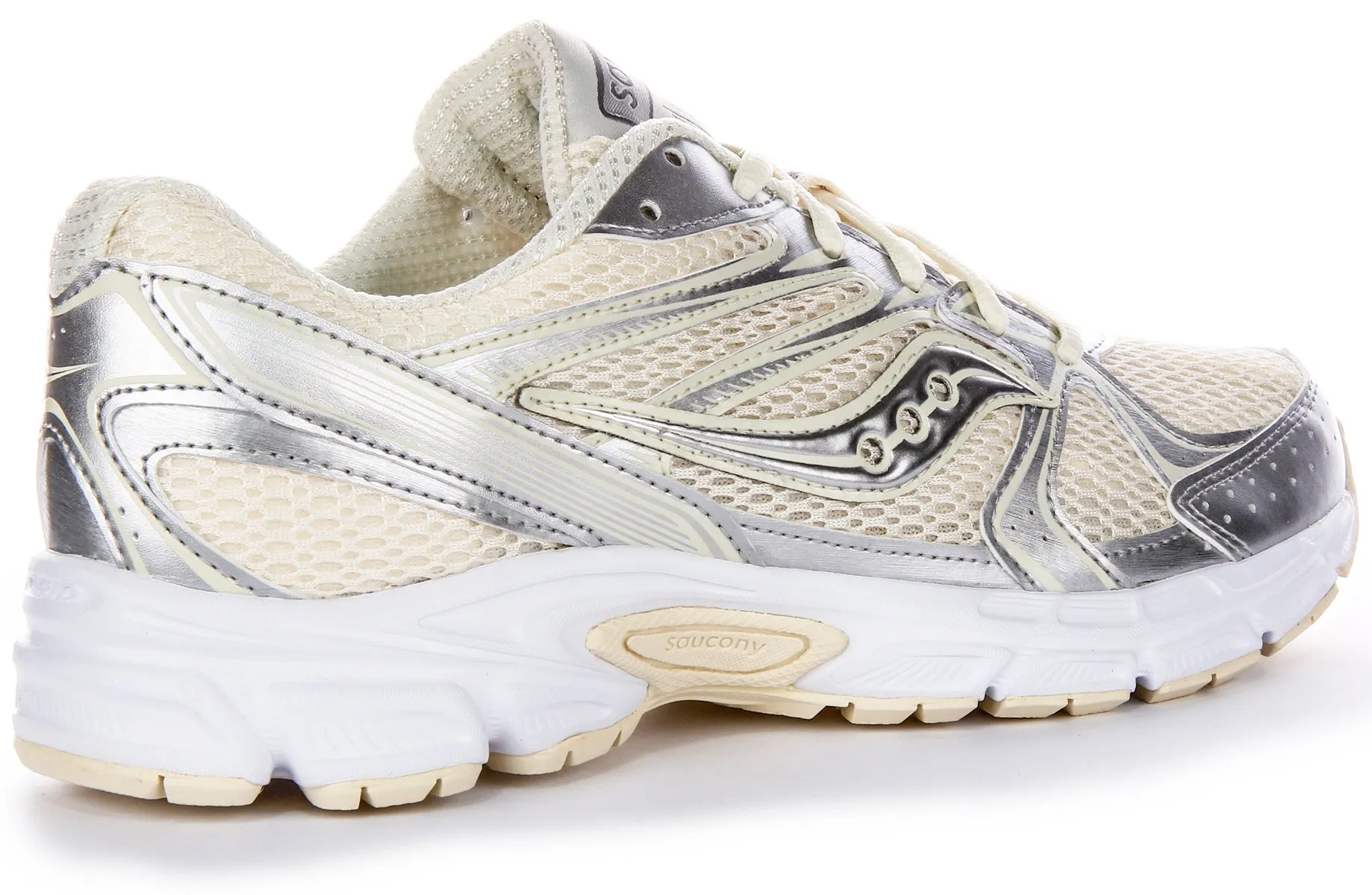 Saucony Ride Millennium In Cream For Women