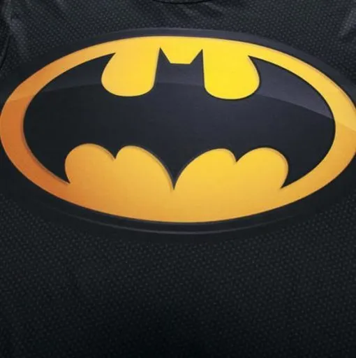 Batman 'Tim Burton' Premium Compression Short Sleeve Rash Guard