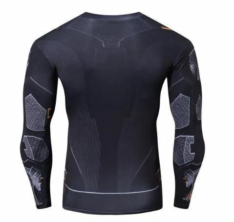 Batman 'Tumbler' Compression Long Sleeve Rash Guard