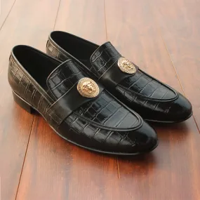 Black Formal Moccasin for men