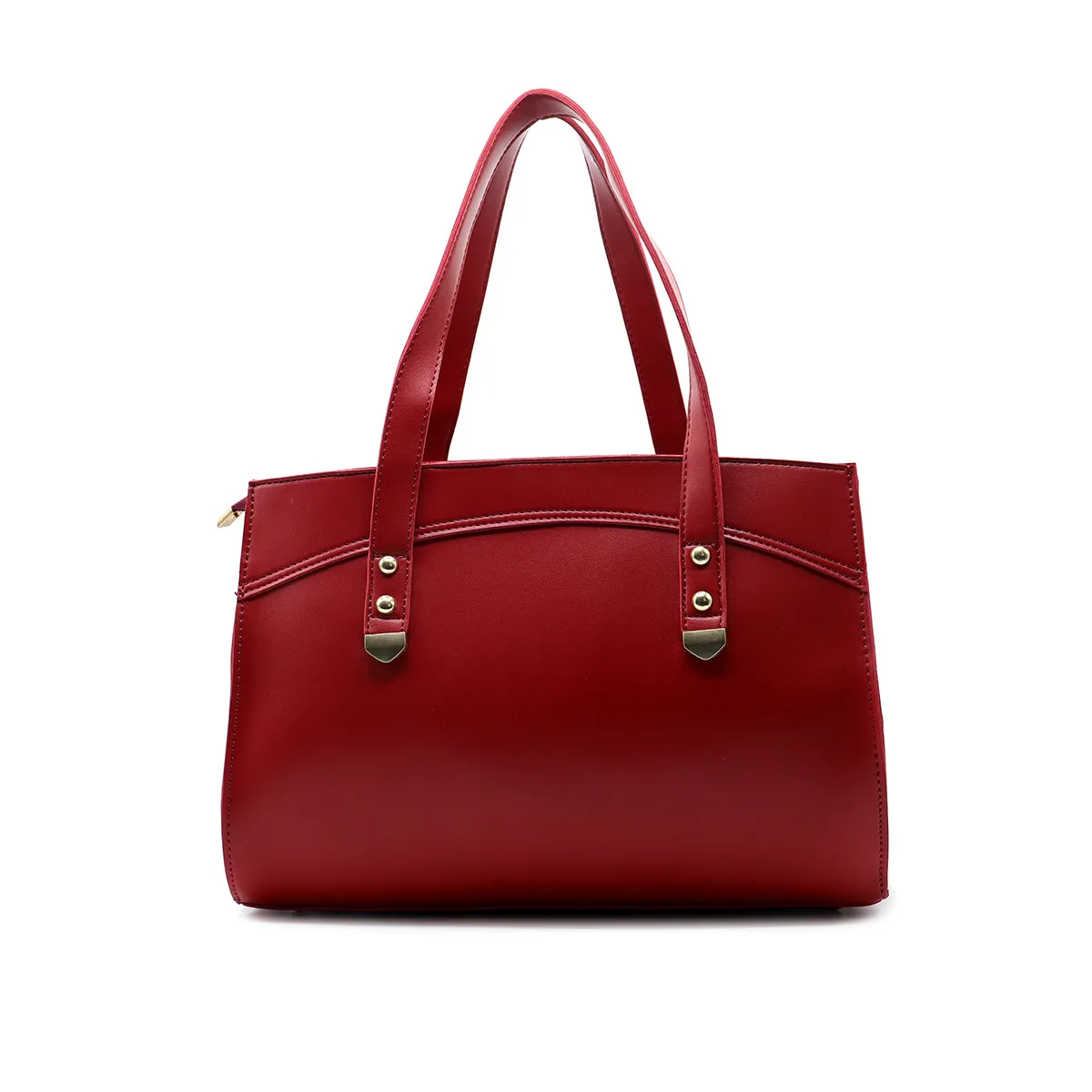 Maroon Casual Hand Bag P01842