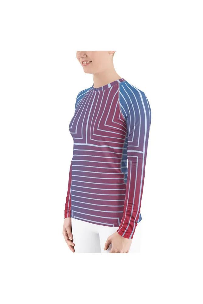 Square Biz Women's Rash Guard