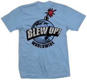 Blew Up Worldwide - University Blue T-Shirt