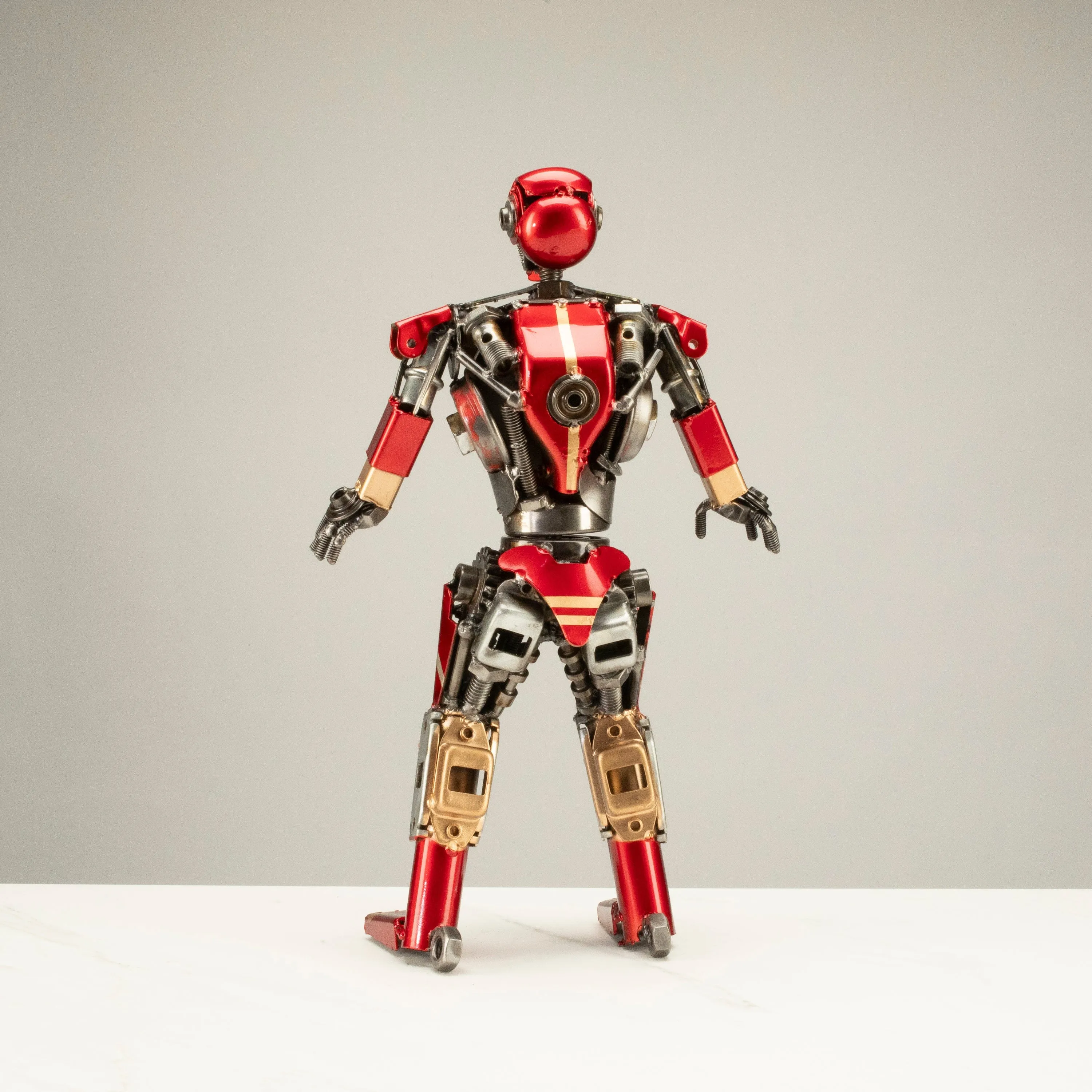 16 Iron Man Inspired Recycled Metal Art Sculpture