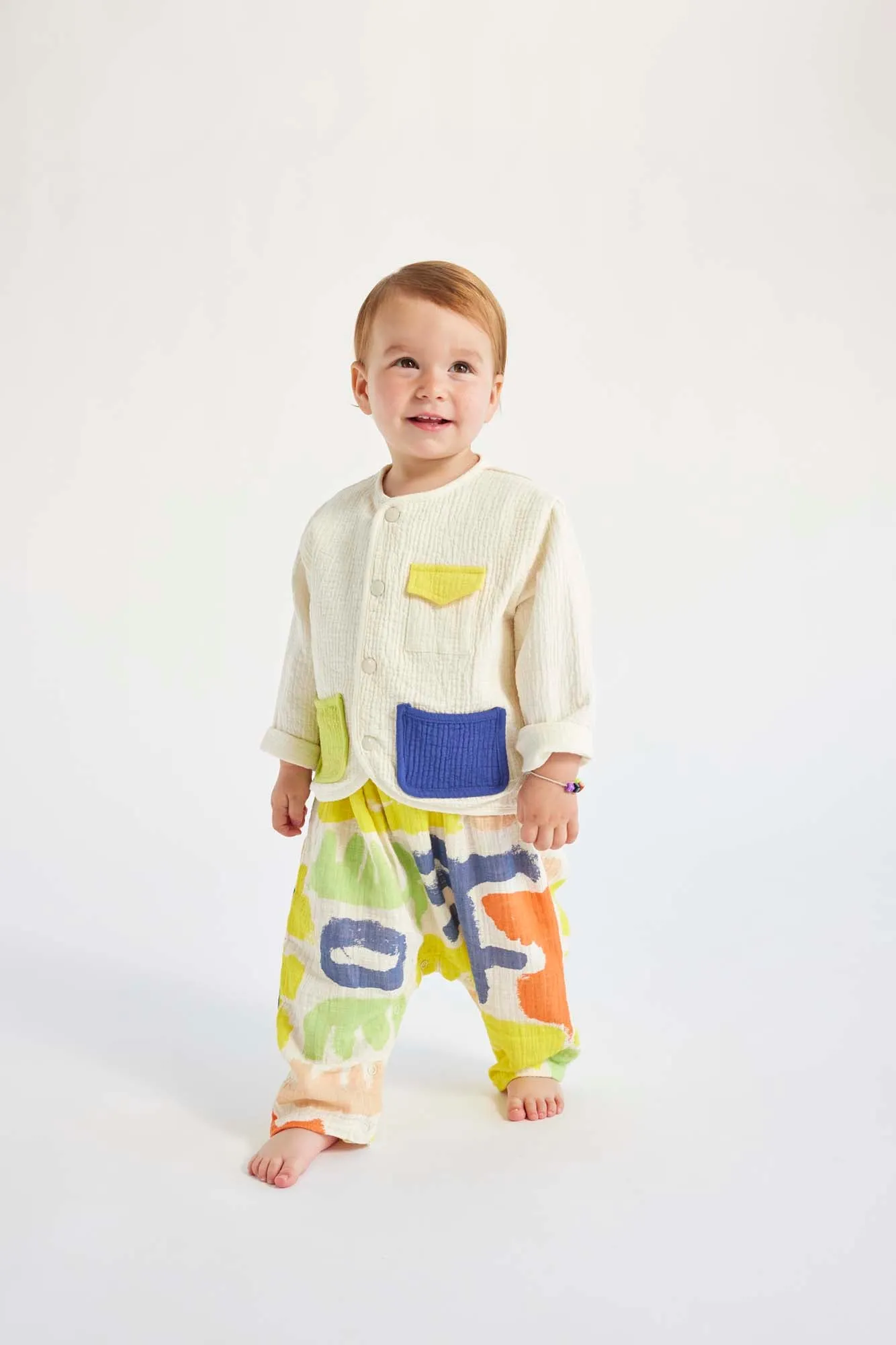 Colour Block Baby Jacket