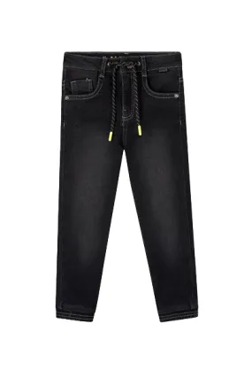 Boboli boy's demin trousers 507204 black