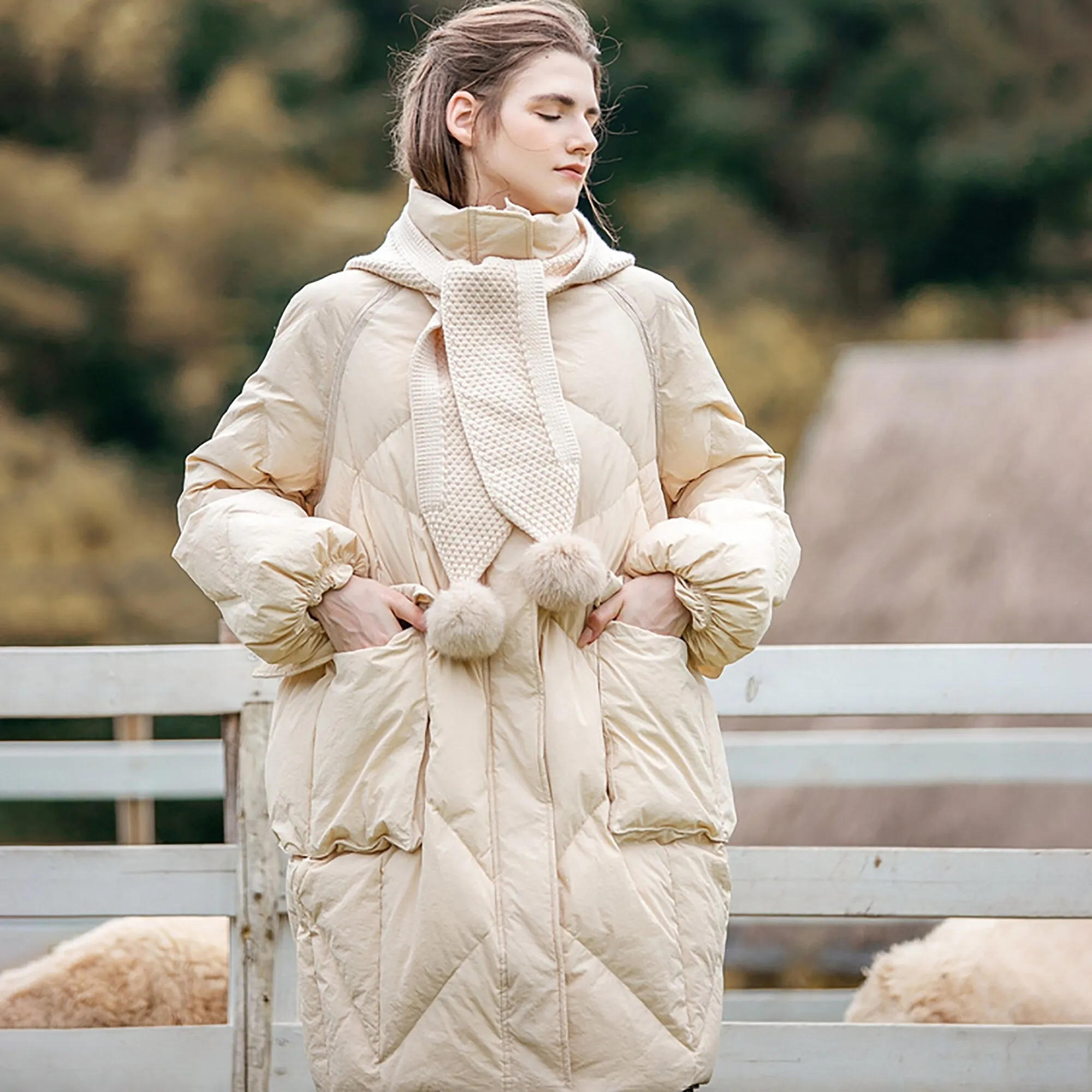 Clement Goose Down Puffer Coat