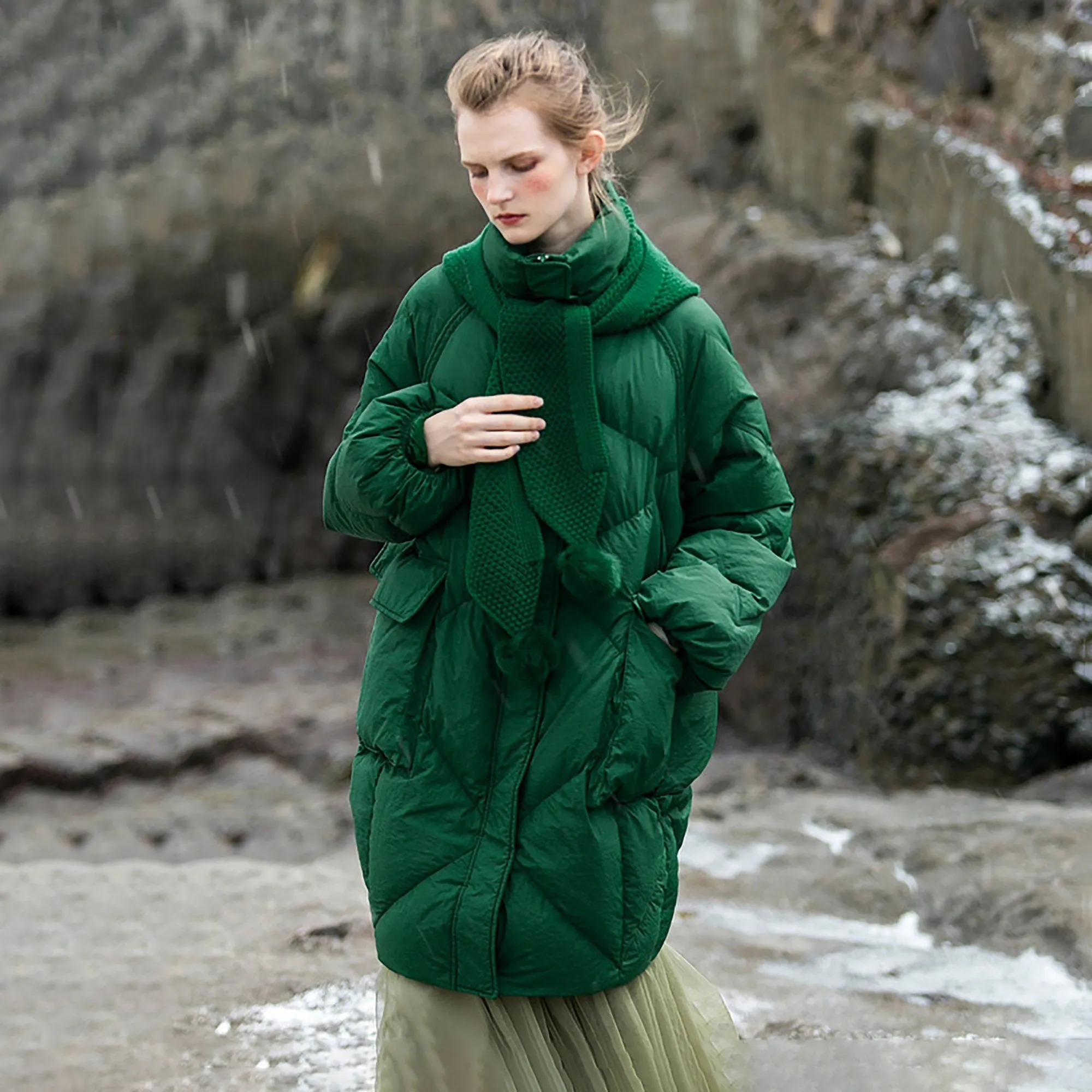 Clement Goose Down Puffer Coat