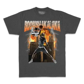 Boomshakalaka - Heather Charcoal Grey T-Shirt