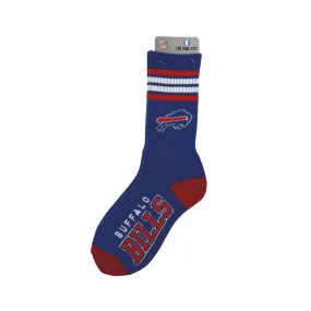 Buffalo Bills Four Stripe Deuce Socks