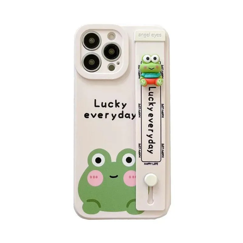 Pig Cartoon Frog Cute Phone Cases For iPhone 15 14 13 11 Pro Max