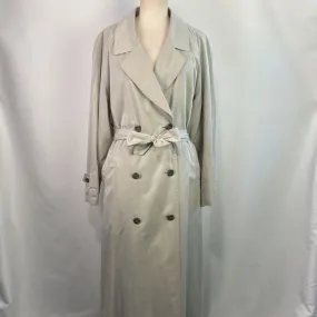 Burberry TanWool Lined Trench Jacket