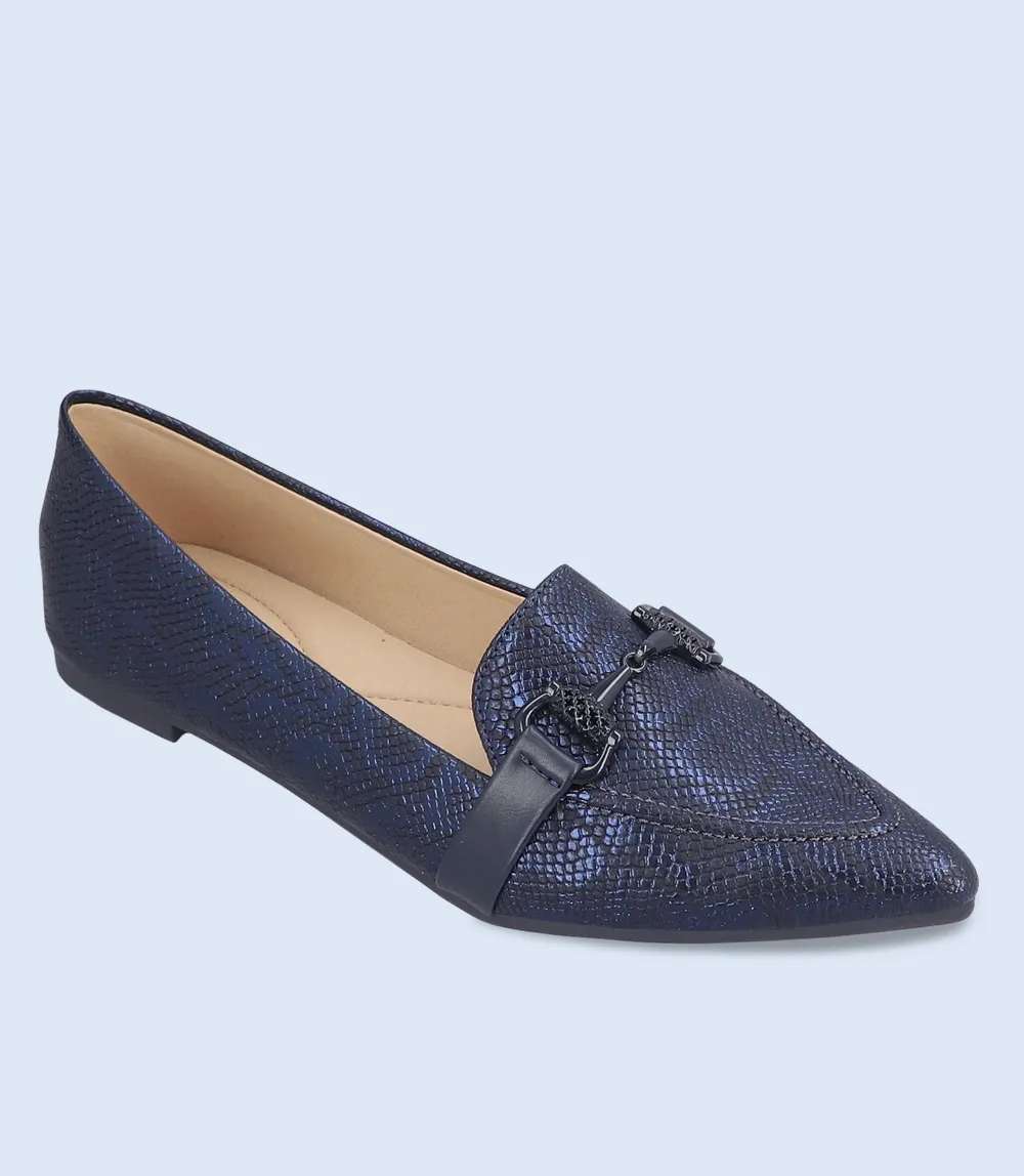 BW8453-NAVY-Women Casual Shoes