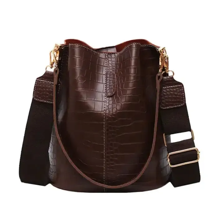 Stylish Single Shoulder Bucket Bag for Fashion-Forward Women