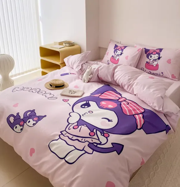 Kawaii Cartoon Bedding Set PN6098