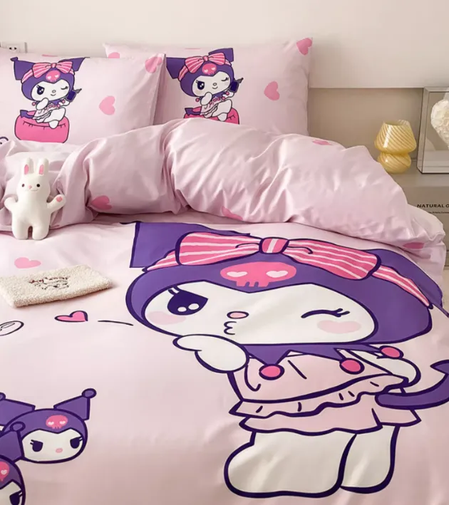 Kawaii Cartoon Bedding Set PN6098