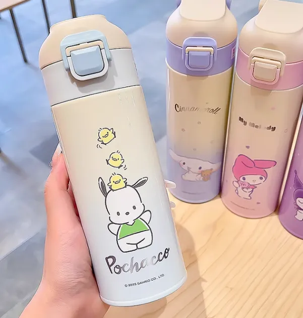 Cartoon Anime Vacuum Water Bottle PN6330