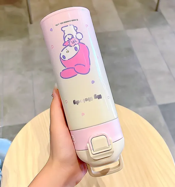 Cartoon Anime Vacuum Water Bottle PN6330