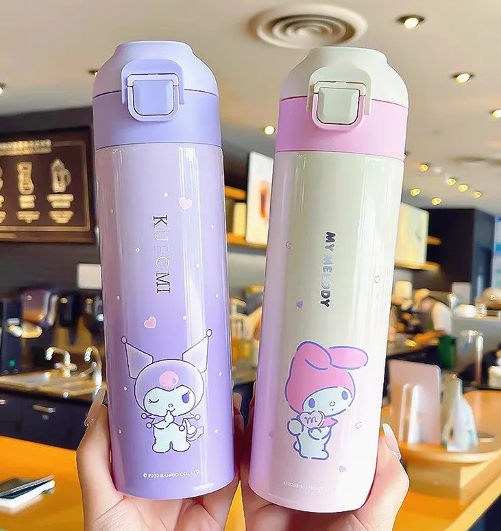 Cartoon Anime Vacuum Water Bottle PN6330