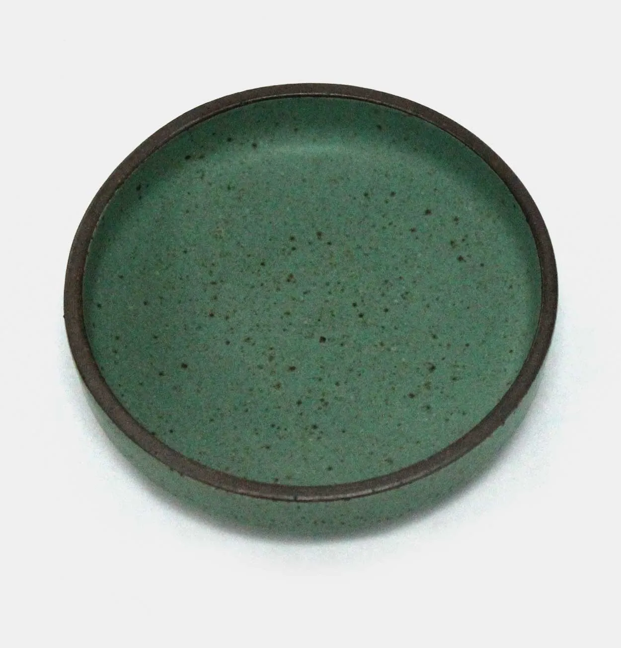 Ceramic Sauce Dish in Green