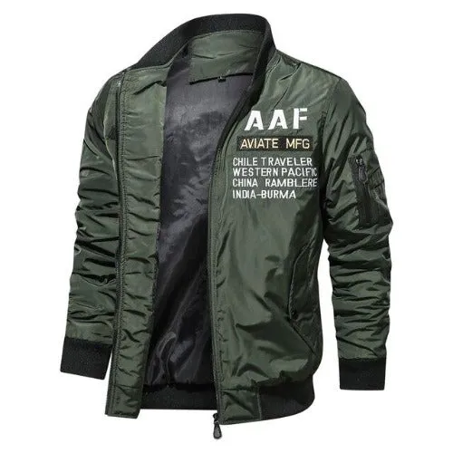 Letterman Jacket Bomber Men Parkas