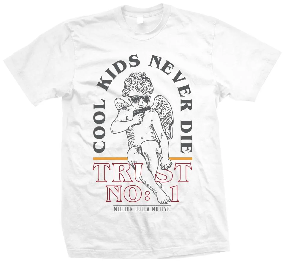 Cool Kids Never Die - White T-Shirt