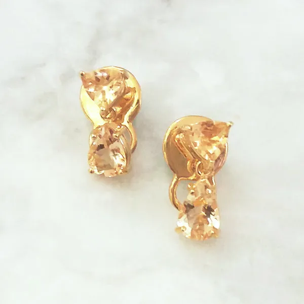 Citrine Separates Earrings