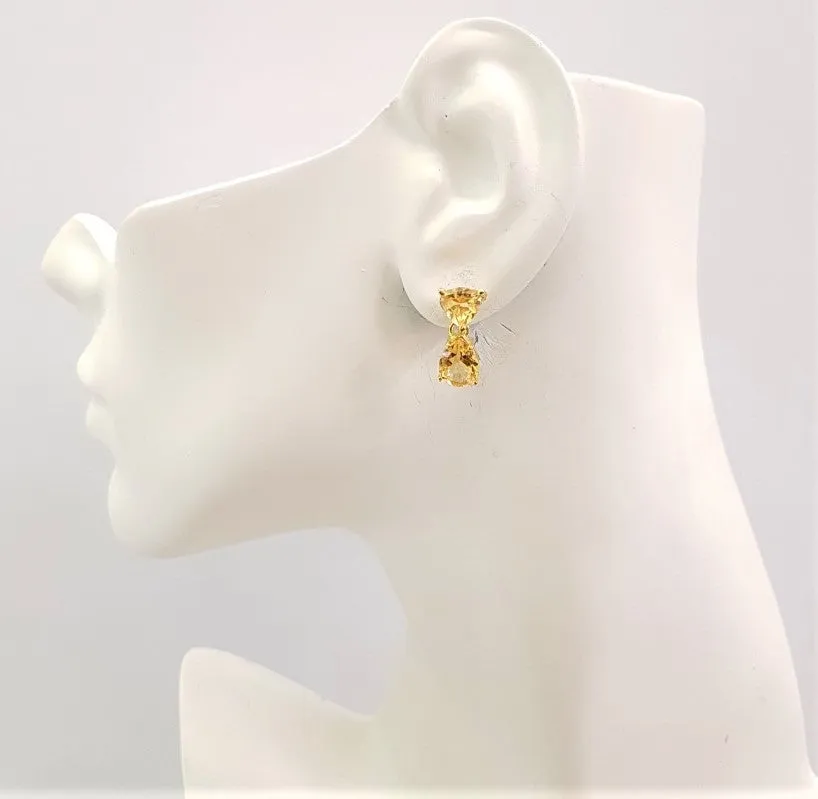 Citrine Separates Earrings