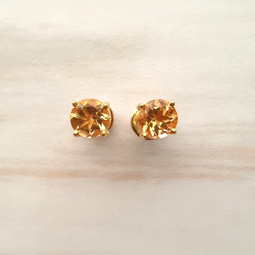 Citrine Separates Earrings