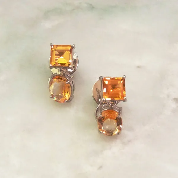 Citrine Separates Earrings