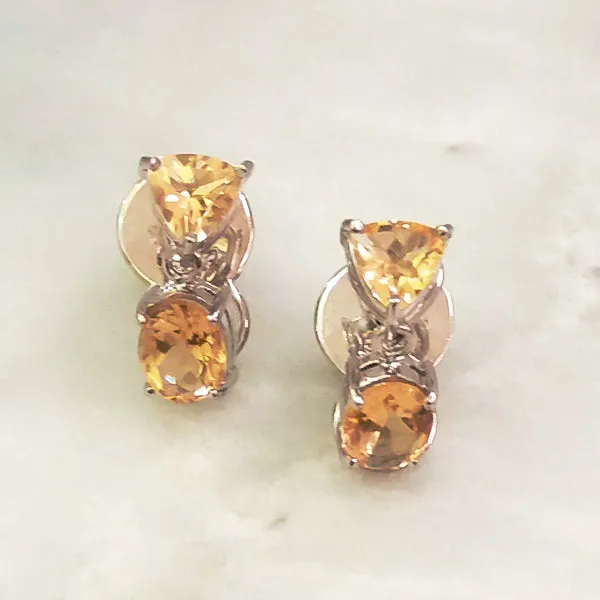 Citrine Separates Earrings