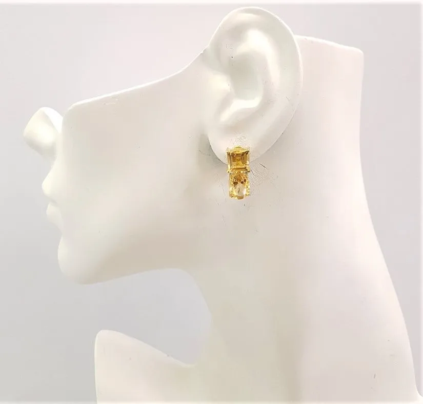 Citrine Separates Earrings