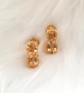 Citrine Separates Earrings